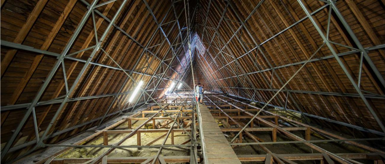 Dachstuhl Langhaus / St. Pantaleon