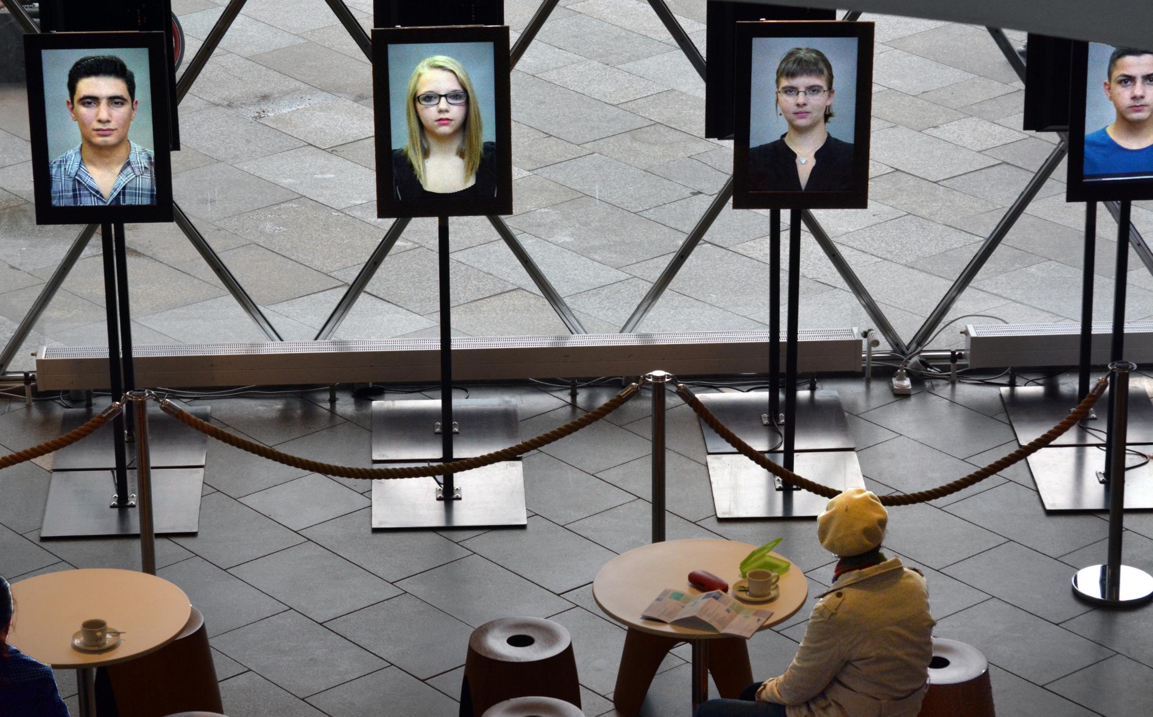 2015_look at me_Foto_Innenraum DOMFORUM (c) Wolfgang Bellwinkel 2015_look at me_Foto_Innenraum DOMFORUM