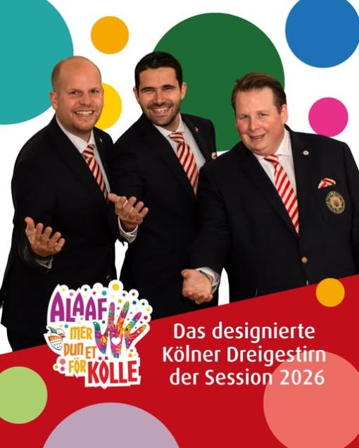 Kölner Dreigestirn 2026