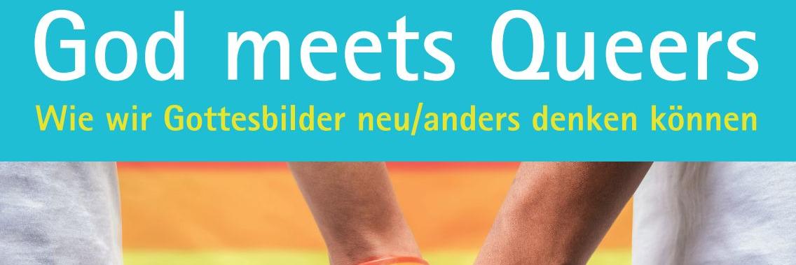 Postkarte God meets Queers freigestellt