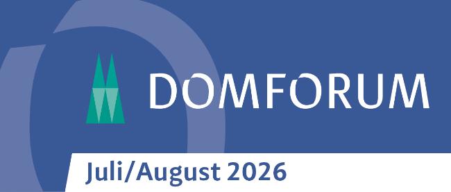 Titel_Domforum_Folder_Juli-August_2026